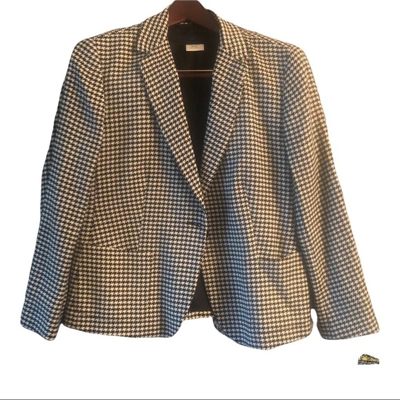 Les Copains Women's Blazer Size 44 Italy Wool Angora Blend Medium 12 U… - Picture 1 of 12
